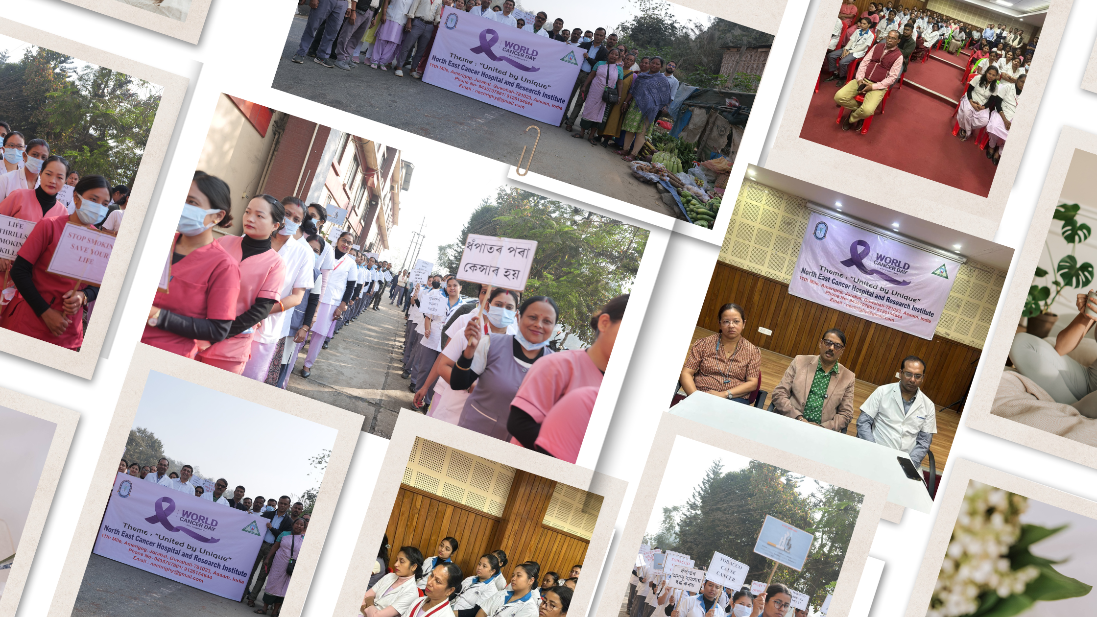 NECHRI Marks World Cancer Day 2026 with Awareness Rally in Guwahati